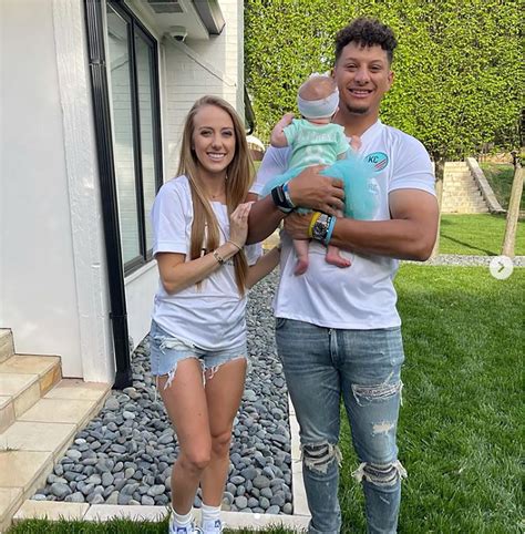 patrick mahomes wife and baby pictures